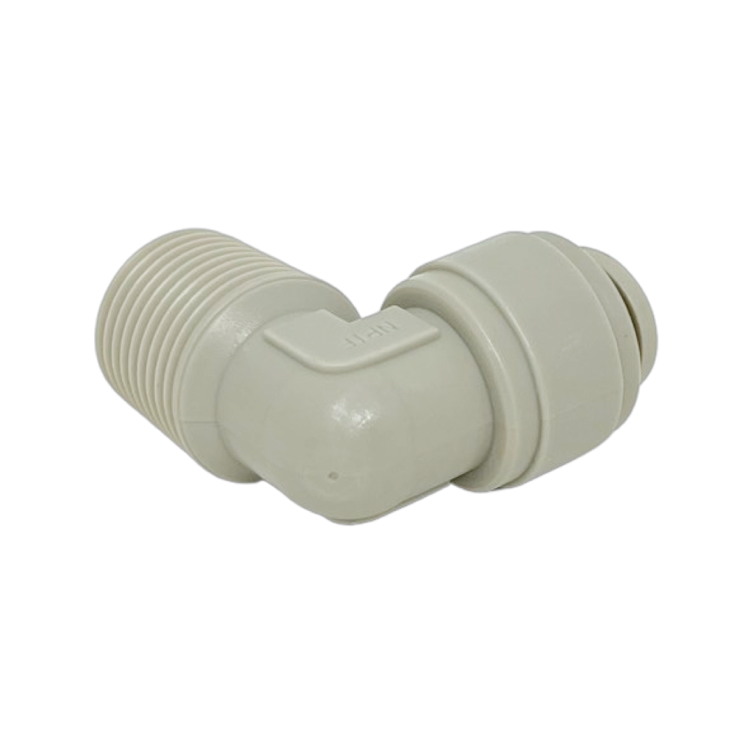 D24450418-10PACK : Norgren Elbow Adapter, 1/4 tube O/D, 1/8 NPT thread