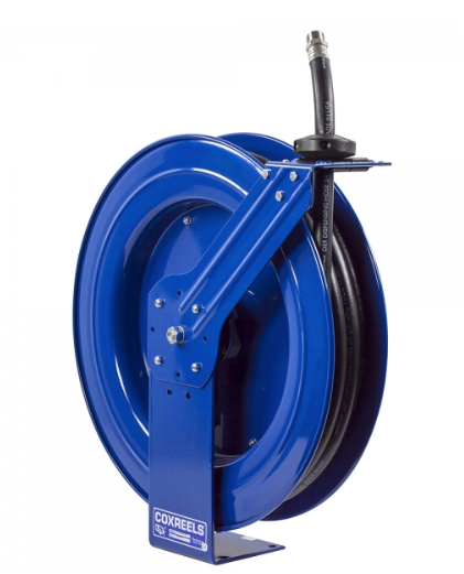 SHL-N-450-BBX : Coxreels SHL-N-450-BBX DEF Heavy Duty Spring Rewind Hose Reel, 1/2" ID, 50' DEF hose, low pressure, 300psi