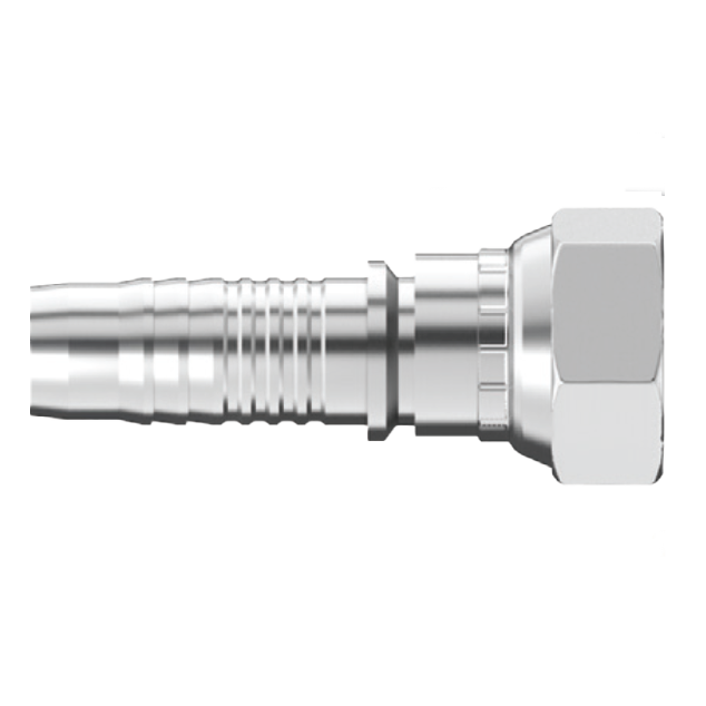 DG-BPFX-3232T : Continental Hose Fitting, 2 Hose ID, 2-11 Female BSPP, Straight, Swivel Connection