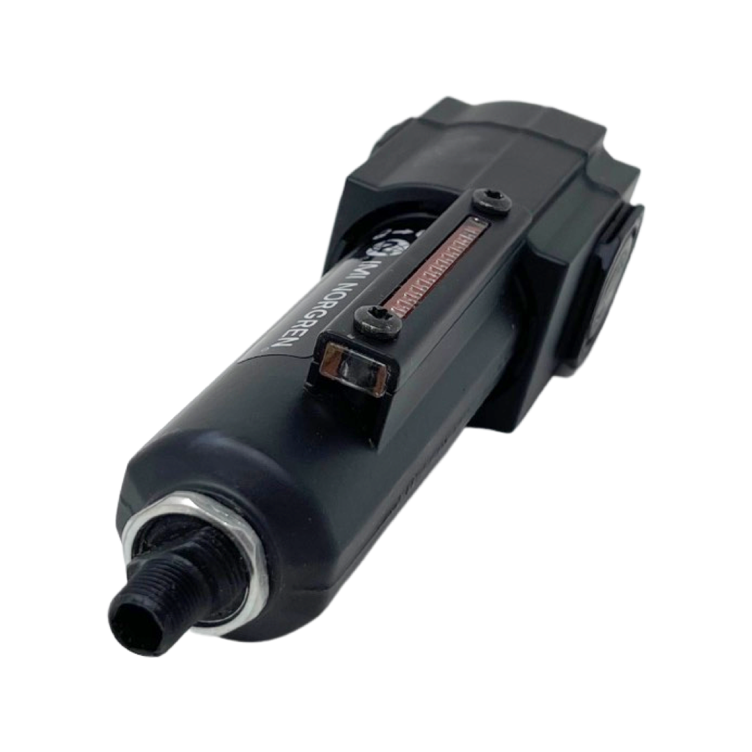 F72G-2AN-AE1 : Norgren Excelon Filter, 1/4" NPT, No Indicator, Auto Drain, Long Metal Bowl, 5-Micron