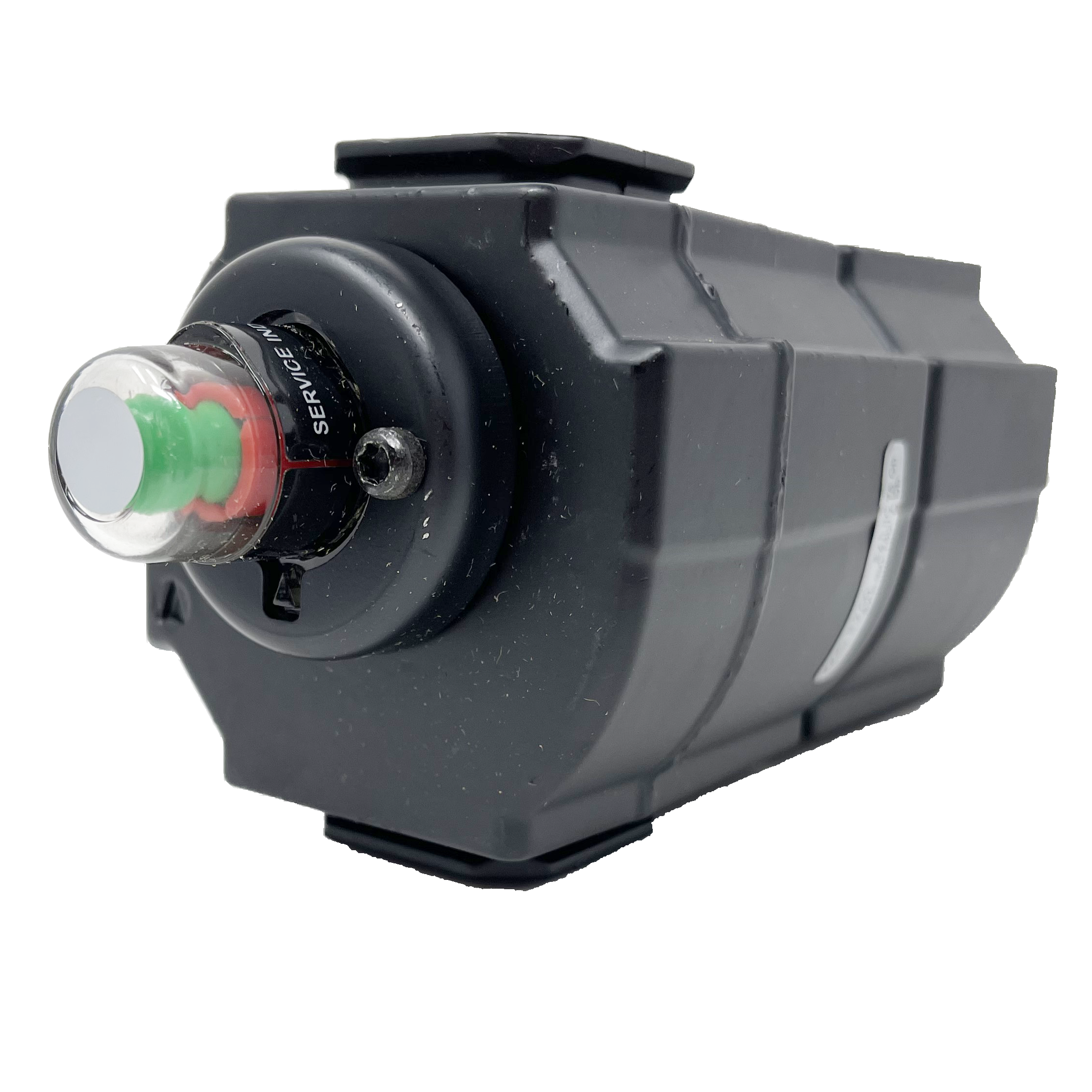 F74H-4AD-QD0 : Norgren Excelon Hi-Flow Coalescing Filter, 1/2" NPT, With Mechanical Indicator, Manual Drain, Metal Bowl