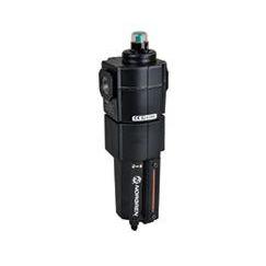 F74H-6AD-QD0 : Norgren Excelon Hi-Flow Coalescing Filter, 3/4" NPT, With Mechanical Indicator, Manual Drain, Metal Bowl