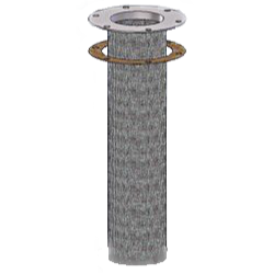 FB-S-X : Magnaloy Filler Breather Screen, 6.25" Length, 30 Mesh, Stainless Steel