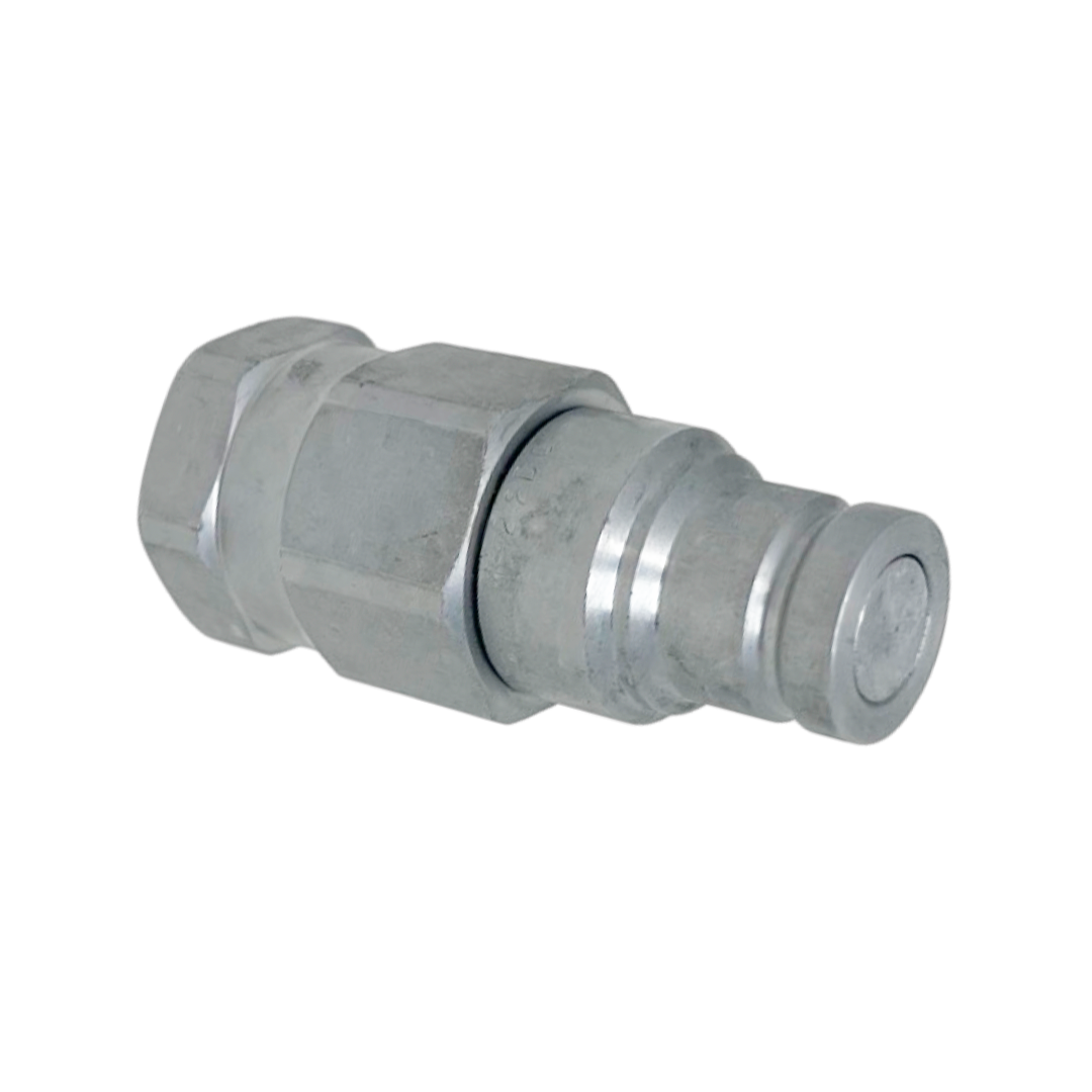3FFH08 12NPT M : Faster Quick Disconnect, Male 1/2" Coupler, 0.5 (1/2") NPT Connection, 5076psi MAWP, 17.17 GPM, ISO 16028 Interchange, Push to Connect Style, Connection Under Pressure Allowed at Working Pressure Male Side Only