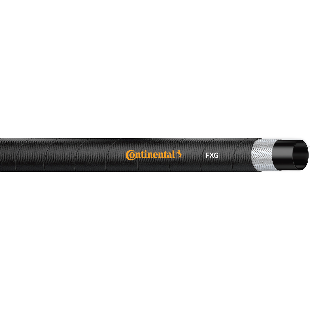 FGBBLK-08X500 : Continental Hose, FXG Series, Push On, 0.5 (1/2") ID, 400 Rated, 500ft Reel