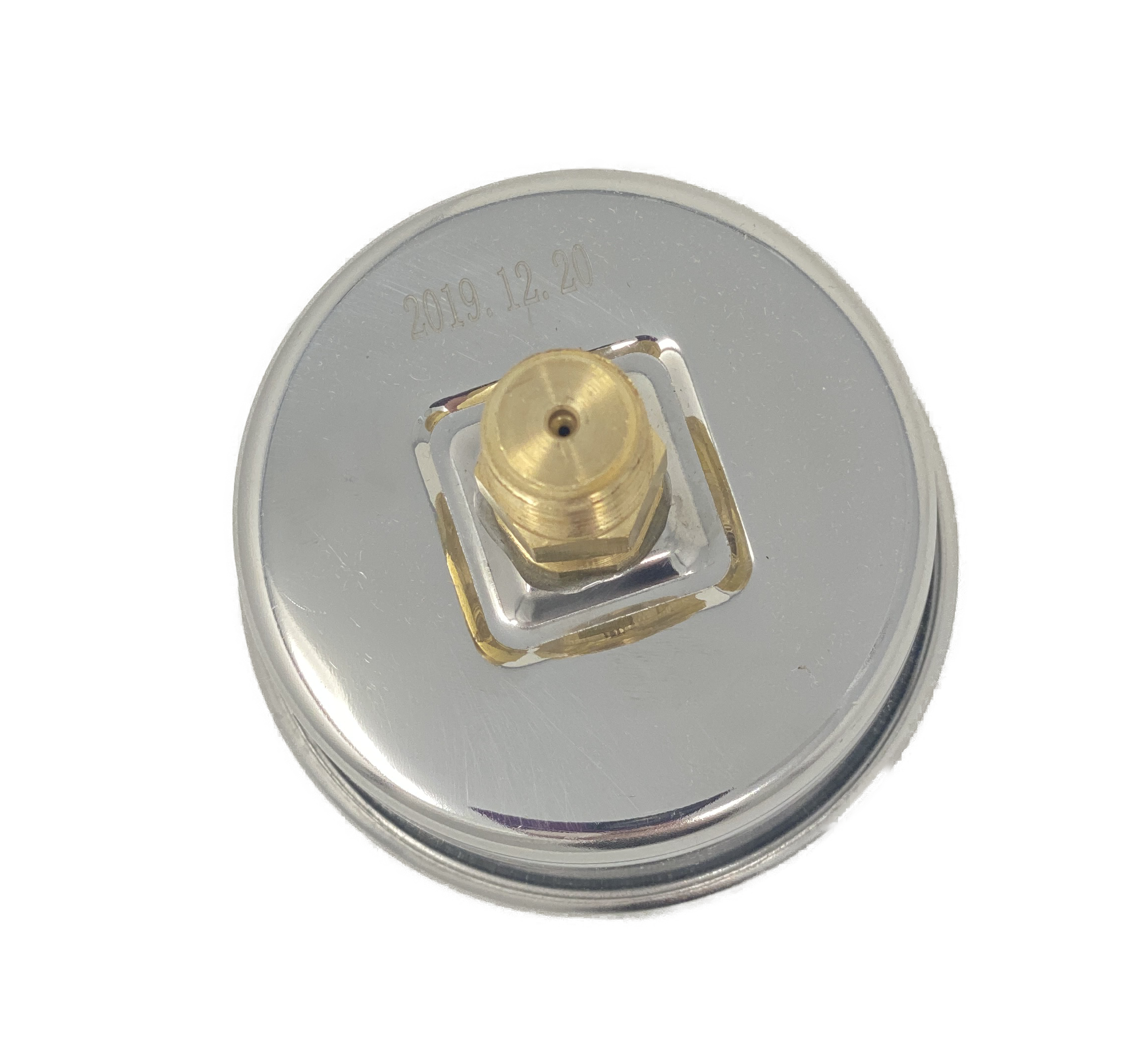 OHI-G-2.5-10K-C : OneHydraulics 2.5 Face Pressure Gauge, 0-10,000psi Pressure Range, 1/4 NPT, Center Back