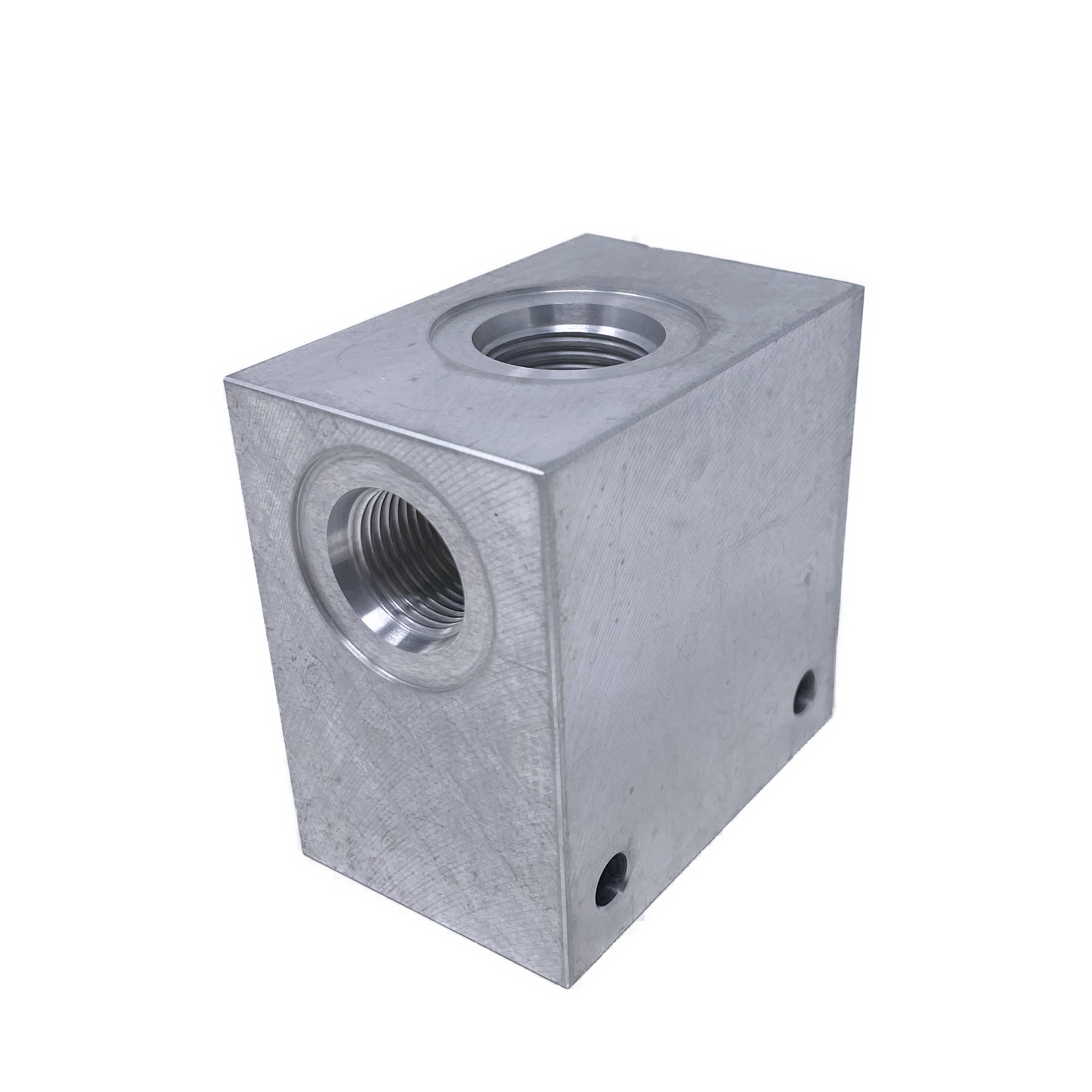 SB-A2-0102AL : Argo Inline Body, C-8-2 #6 SAE (3/8), 3626psi Rated, Aluminum, No Gauge Port