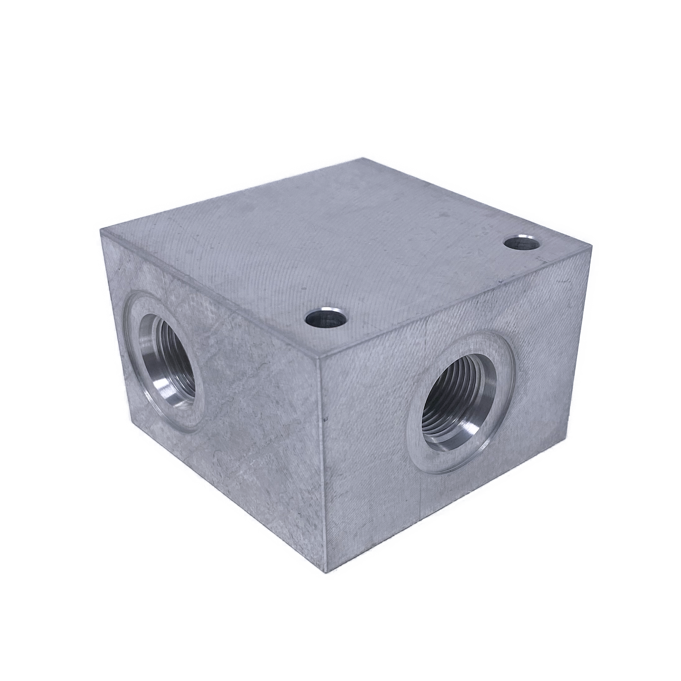 SB-B2-0104AL : Argo Inline Body, C-10-2 #8 SAE (1/2), 3626psi Rated, Aluminum, No Gauge Port