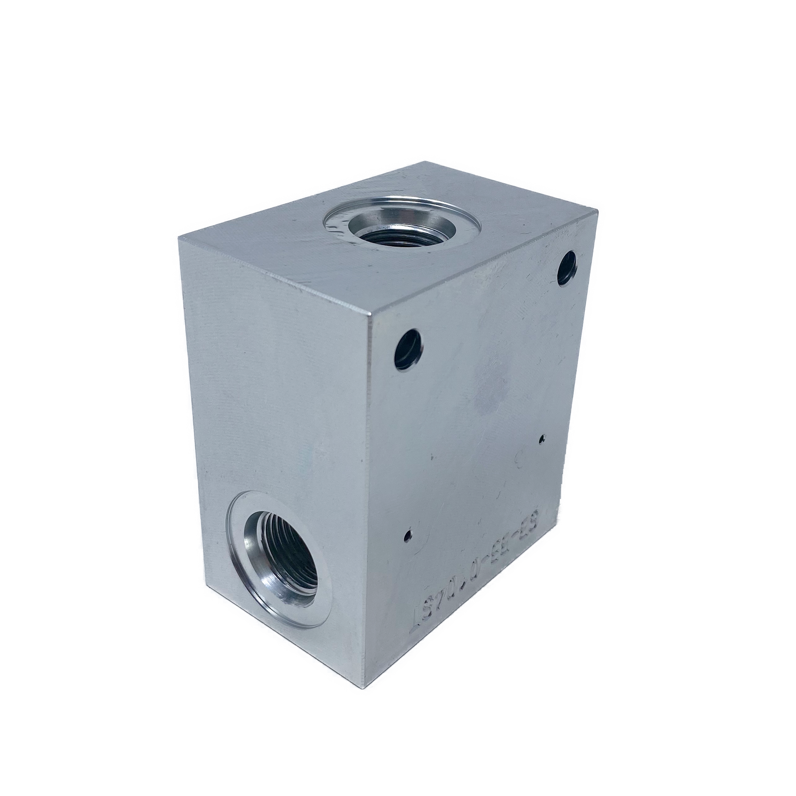 SB-B4-0106AL : Argo Cartridge Valve Body, C-10-4, #10 SAE (5/8") Ports, Aluminum