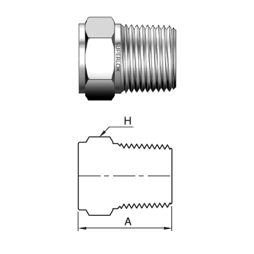 IPP-8G : Superlok 1/2" Male BSPP Thread Pipe Plug