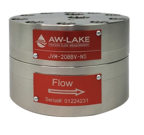 JVA90BBTHQ : AW-Lake 5000psi 7075 High Strength Aluminum Positive Displacement Gear Flow Meter, 1.25" SAE CODE 62 Process Port, 2x M14x1.5 Electrical Port, 1.0 to 120.0 GPM