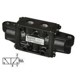 K41EA00KA2KA2 : Norgren Nugget 200 Series Two-Position, Three-Way Air Actuated, Air Return, 3/8 inch NPT ported valve