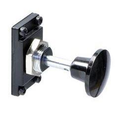 KB0 : Norgren Nugget 200 Series nondetent black palm button operator (inline only)