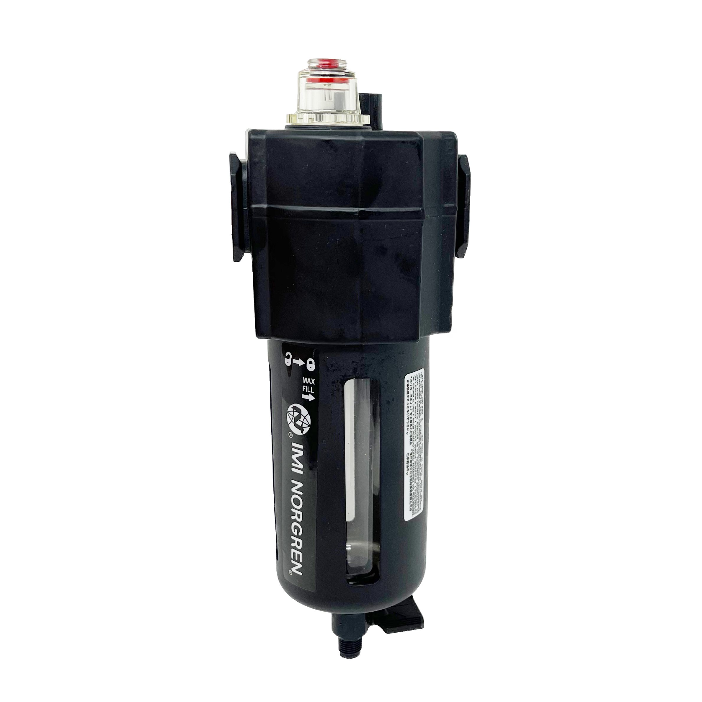 L74M-3AP-QPN : Norgren Excelon Lubricator, Micro-Fog, 3/8" NPT, Manual Drain, Transparent Bowl with Guard