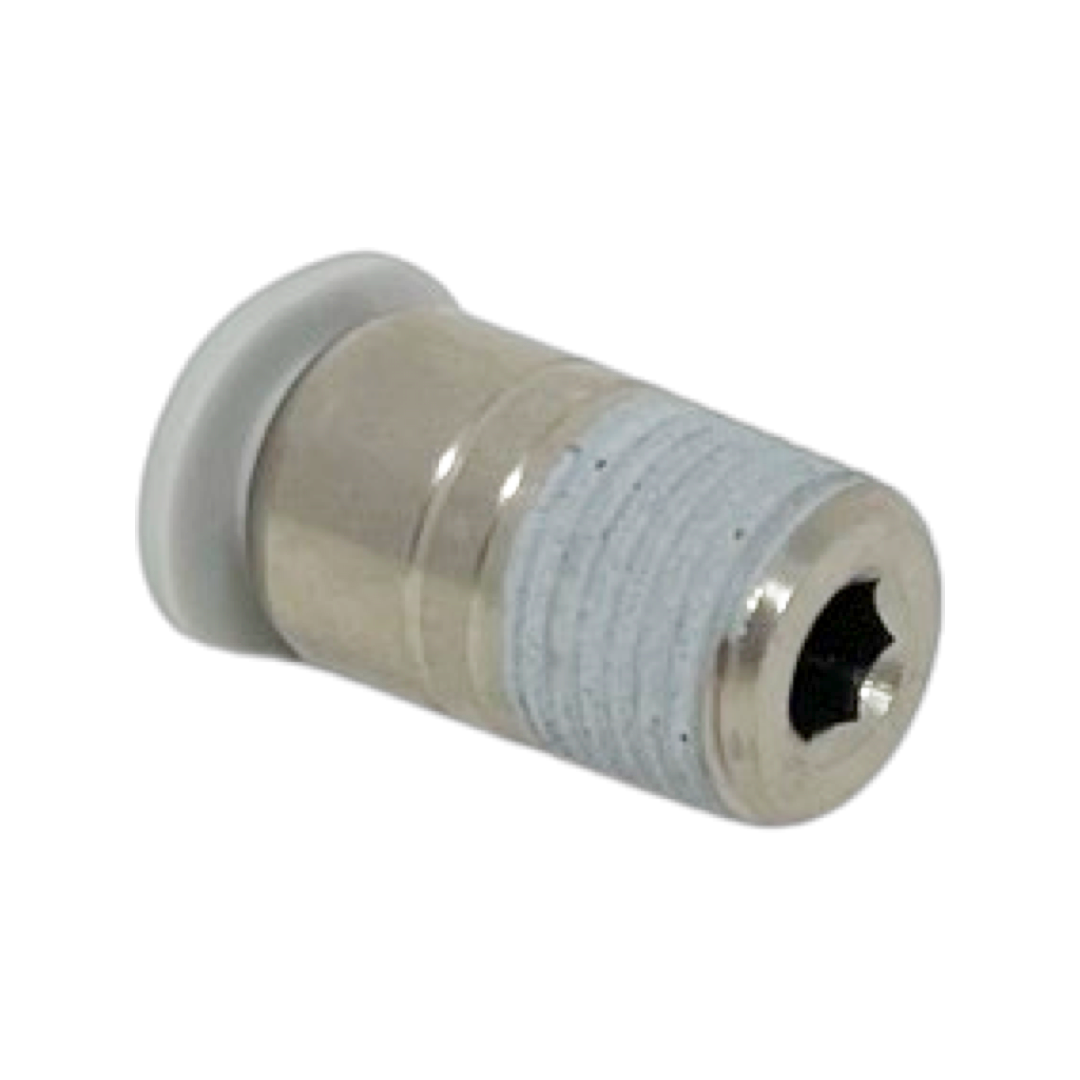 M242A0416-10PACK : Norgren Straight adapter (internal hex only), 1/4 tube O/D, 1/16 NPT thread