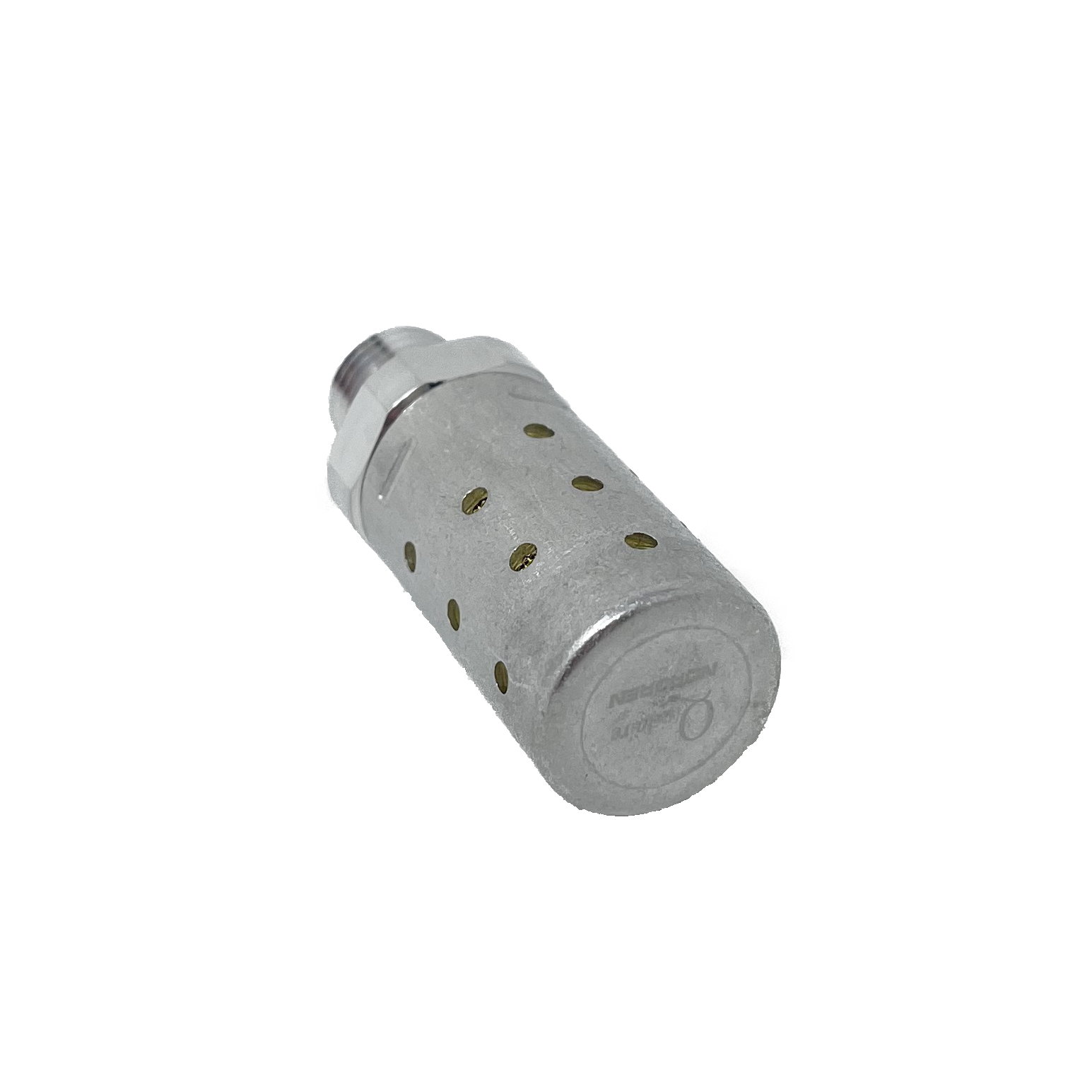 MB002A : Norgren Quietaire Series, heavy duty muffler, 1/4 NPT male thread, brass wire element