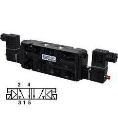 MN01CHA25AJJA : Norgren Nugget 500 Series 120VAC Two-Position, Five-Way non-locking Solenoid Actuated, Solenoid Return 3/4 inch