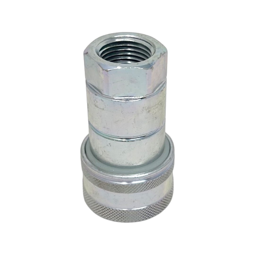 NS 12 NPT F : Faster Quick Disconnect, Female 1/2" Coupler, 0.5 (1/2") NPT Connection, 2900psi MAWP, 13.21 GPM, ISO 7241 Part A Interchange, Sleeve Retraction Style, Connection Under Pressure Not Allowed