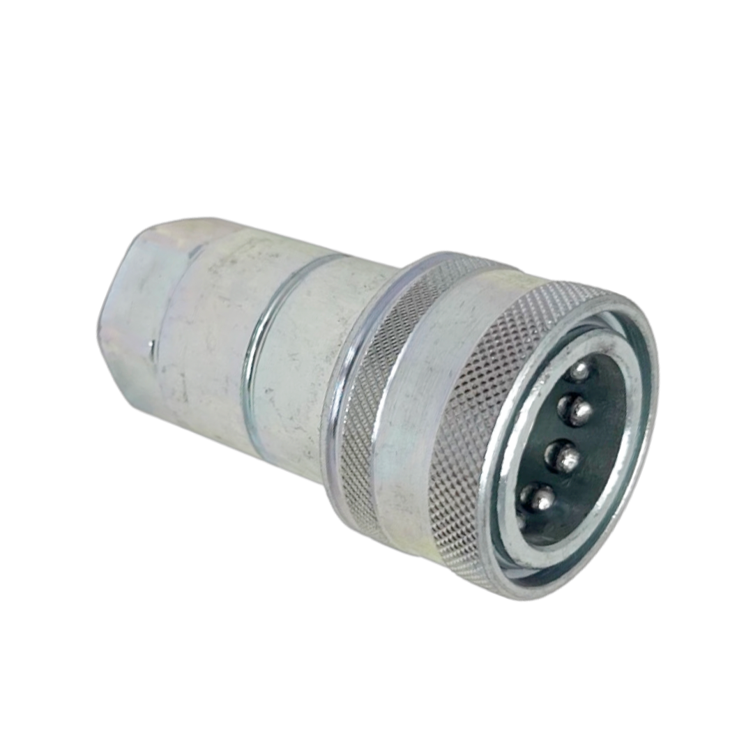 NS 12 NPT F : Faster Quick Disconnect, Female 1/2" Coupler, 0.5 (1/2") NPT Connection, 2900psi MAWP, 13.21 GPM, ISO 7241 Part A Interchange, Sleeve Retraction Style, Connection Under Pressure Not Allowed