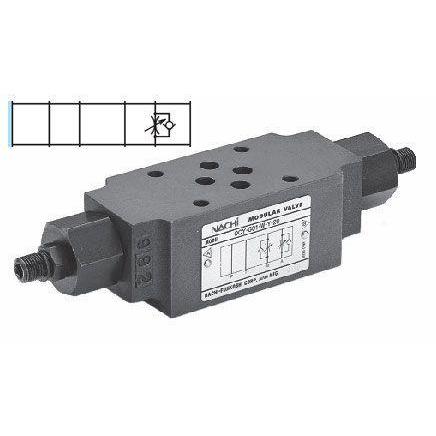 OCY-G01-A-X-20 : Nachi  Flow Control, D03 (NG6), 50GPM, 3625psi, Non-Compensated, Hand Screw, Meter In Control, Throttle Line A