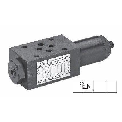 OG-G03-P3-K-E51 : Nachi  Pressure Reducing Valve, D05 (NG10), 21GPM, 3625psi, Reduction on Port P, 500 to 3045psi Range, with Handle