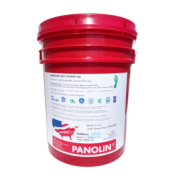 92216.KA : Panolin HLP SYNTH 46, 5 Gallon Pail, Viscosity ISO VG 46 **