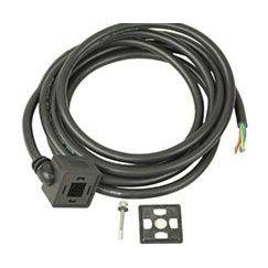 54933-06 : Norgren Industrial standard connector with 6ft Moulded cable & 30mm coil