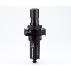 B64G-4GK-MD3-RMN : Norgren B64 Series, filter/regulator, relieving, without gauge, manual drain, 40-Micron, 5 to 150psi outlet r