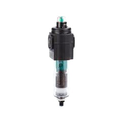 F72C-3AD-AL0 : Norgren Excelon Coalescing Filter, 3/8" NPT, With Mechanical Indicator, Auto Drain, Long Transparent Bowl