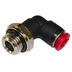 C02470828-10PACK : Norgren 90-Degree Swivel elbow adaptor, 8mm tube O/D, 1/4 ISO G thread