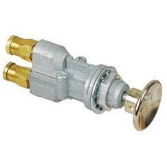 251-12B : Norgren Seat Valve, permanent knob, 1/4 Push to Connect fittings