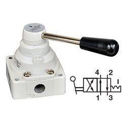 VHLA202-02A : Norgren VHLA Series, 4/2 rotary hand valve, manual, 1/4 NPT ports