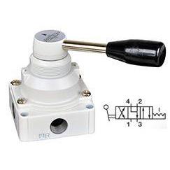 VHLA301-03A : Norgren VHLA Series, 4/3 COE rotary hand valve, manual, 3/8 NPT ports