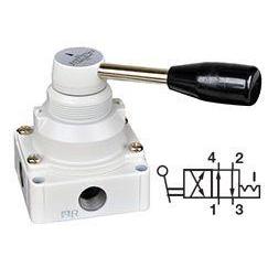 VHLA302-03A : Norgren VHLA Series, 4/2 rotary hand valve, manual, 3/8 NPT ports