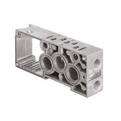 VS2672502-2GF0 : Norgren VS26 series, double station modular sub-base, 3/8 PIF ports