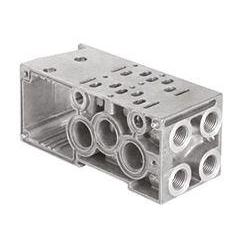 VS2672503-2GF0 : Norgren VS26 series, single station modular sub-base, 3/8 PIF ports