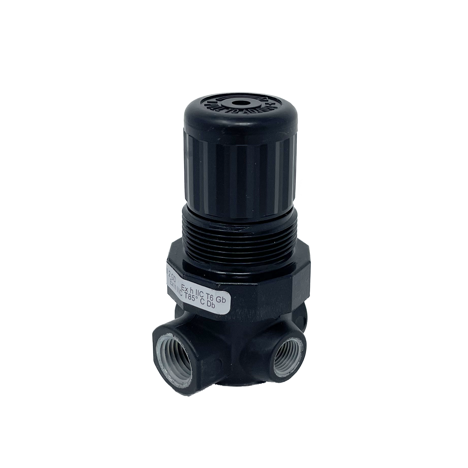 R07-100-NGKA : Norgren R07 Series Mini regulator, 1/8" NPT, Non-relieving, with Gauge, 5 to 100psi Range