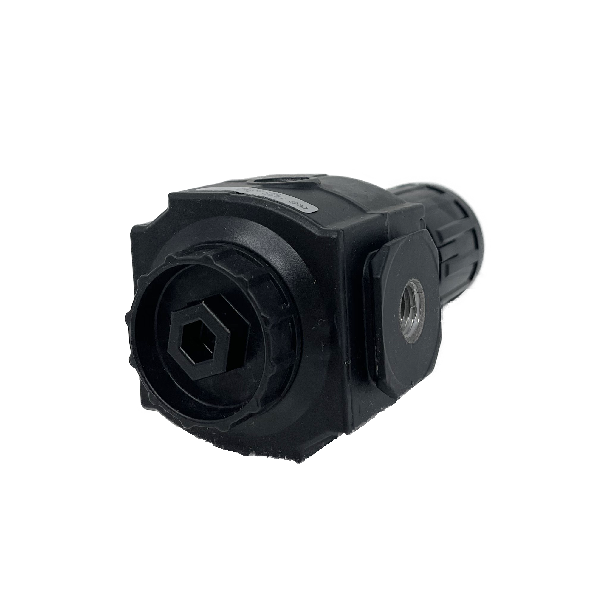 R72G-2AK-NMG : Norgren Excelon Regulator, 1/4" NPT, Knob Adjust, Non-Relieving, 5-150psi, with Gauge