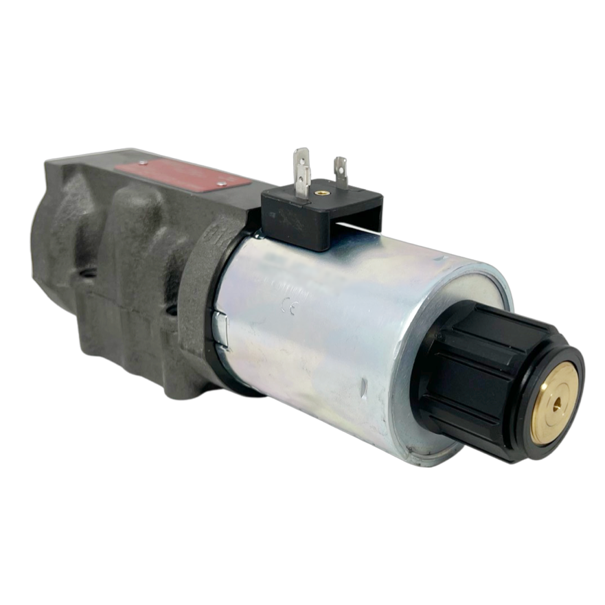 RPE4-102R21/01200E1 : Argo DCV, D03, 21GPM, 5100psi, 2P4W, 12 VDC, DIN, Spring Return, PA and BT Neutral