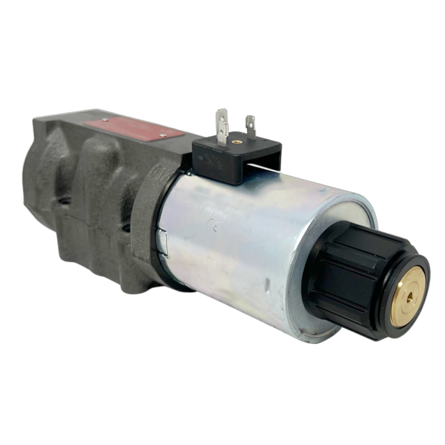 RPE4-102Z51/12060E5 : Argo DCV, D05, 37GPM, 5100psi, 2P4W, 24 VDC, DIN, Spring Return, All Blocked Neutral