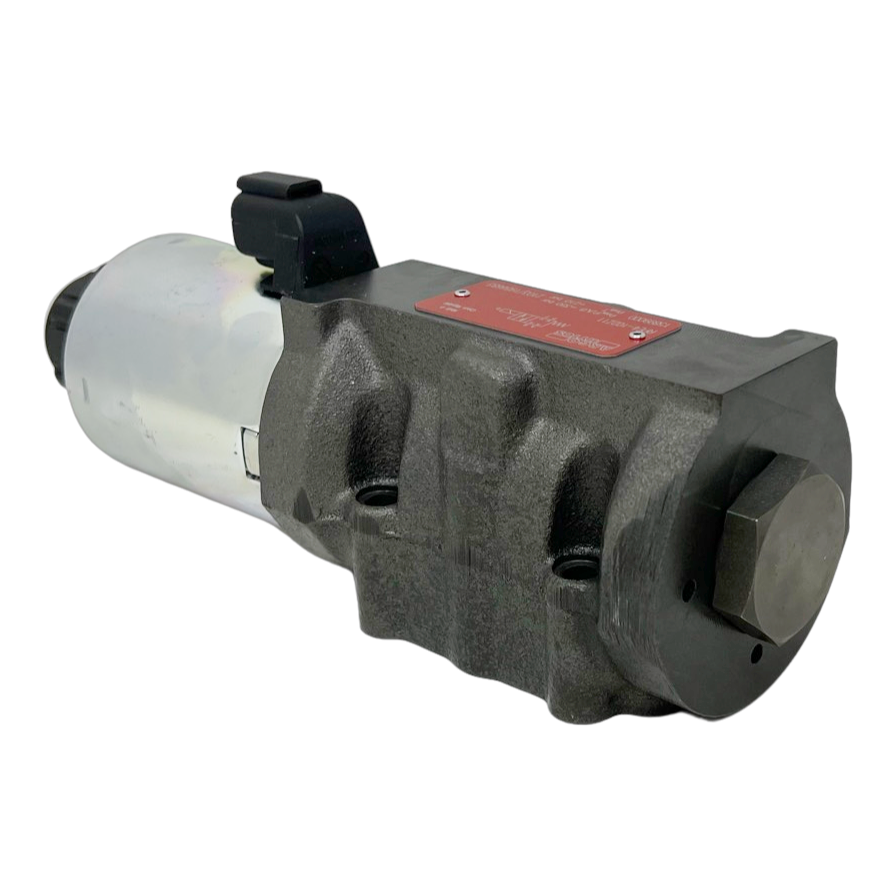 RPE4-102C51/01200E12A : Argo DCV, D03, 21GPM, 5100psi, 2P4W, 24 VDC, Wiring Box, Spring Return, PA and BT Neutral