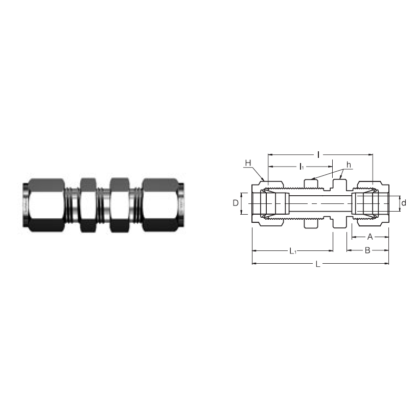 SBHU-8 : Superlok 1/2