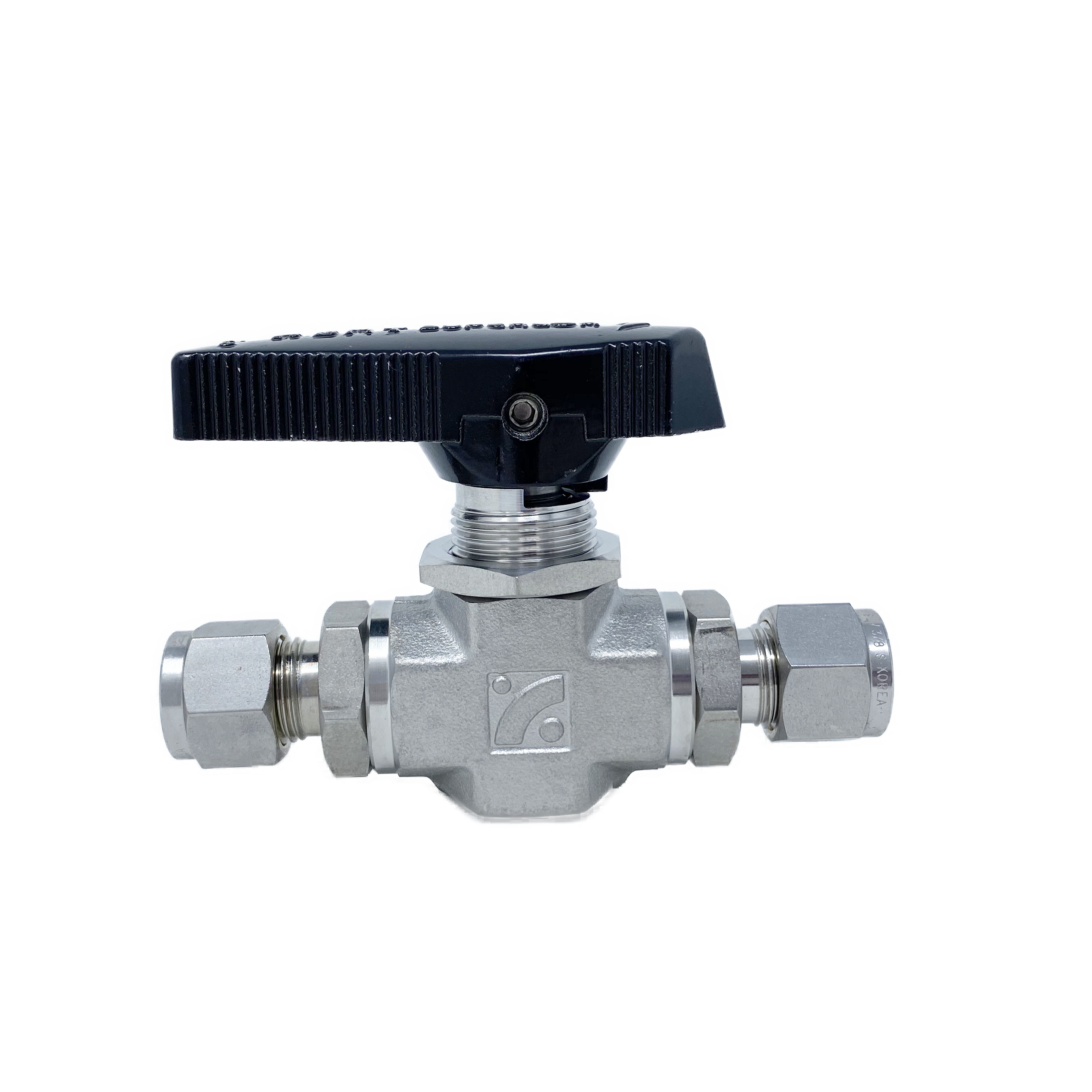 SBVF3602-S-6-MR : Superlok Ball Valve, Forged High Pressure, 3/8" Tube O.D, NACE Rated, 6000psi, 316SS