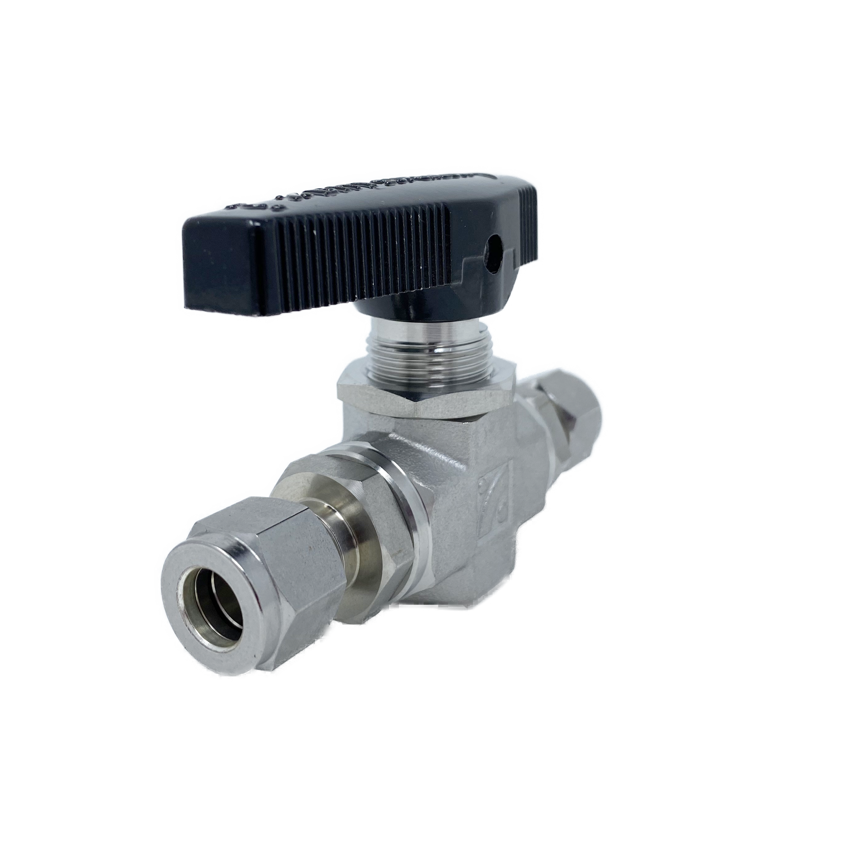 SBVF3602-S-6-MR : Superlok Ball Valve, Forged High Pressure, 3/8" Tube O.D, NACE Rated, 6000psi, 316SS