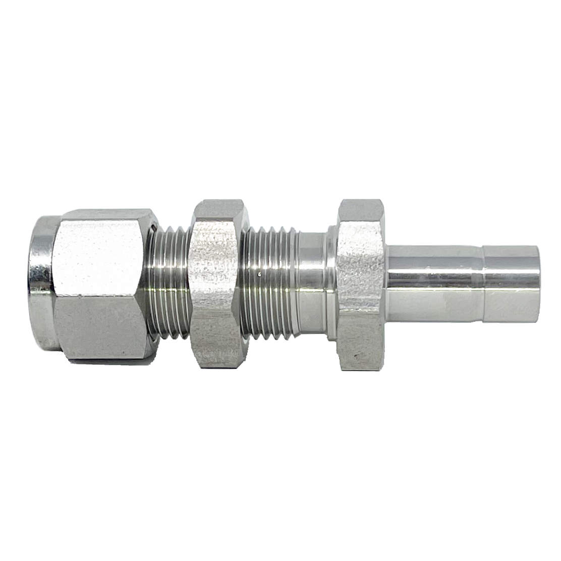 SBR 6-6 : Superlok 3/8" O.D. Tube X 3/8" Tube Stub Bulkhead Reducer