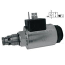 SD3E-A2/H2L2M9A-24DIN : Argo DCV, 8GPM, 5100psi, 2P2W, C-8-2, 24 VDC DIN, Check 1 to 2 Neutral