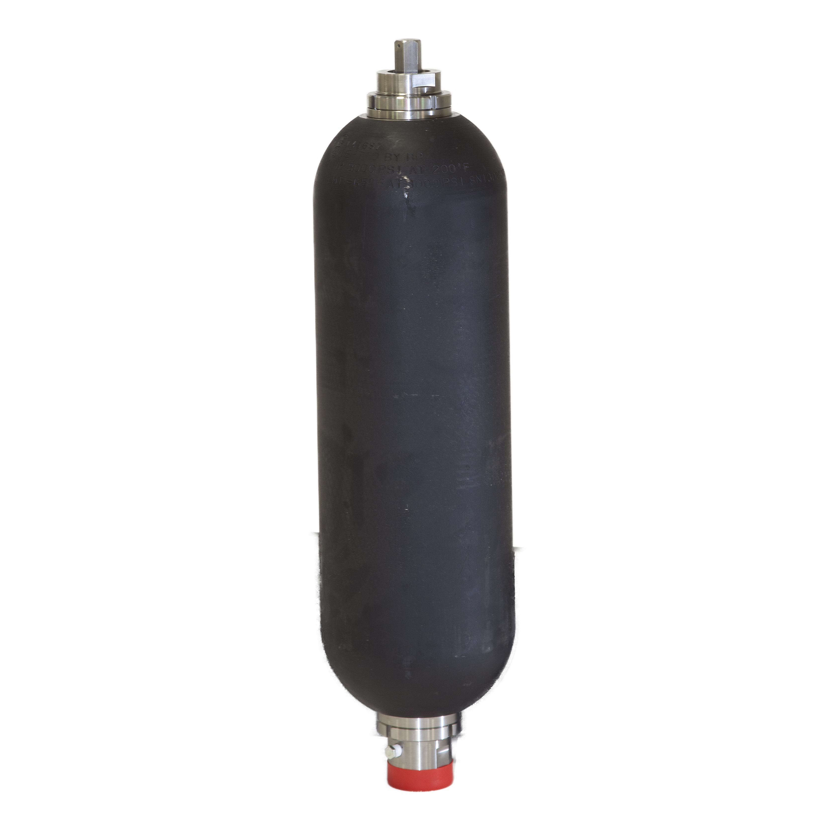 BA01-03-SJ-N-O-1-A : SFP Bladder Accumulator, Bottom Repairable, 3000psi, 0.25 Gallon (1 Liter), #16 SAE (1")