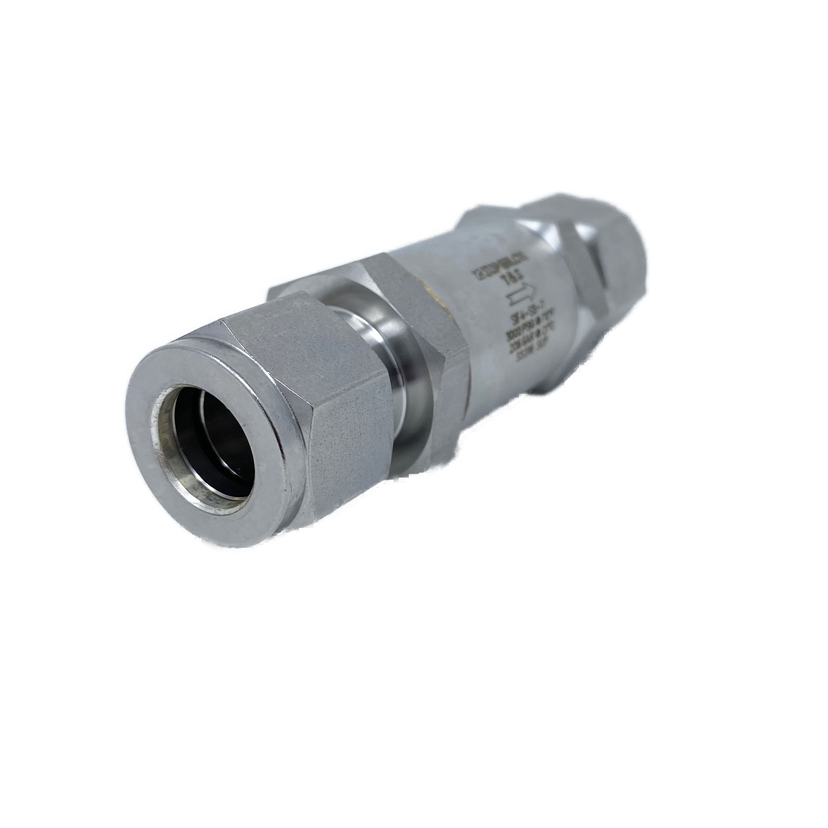 SIF4S8-7-S316 : SIF4S8-7-S316 : Superlok Inline Filter, 0.5 (1/2") Tube Connection, 7-Micron, 2500psi, 316SS
