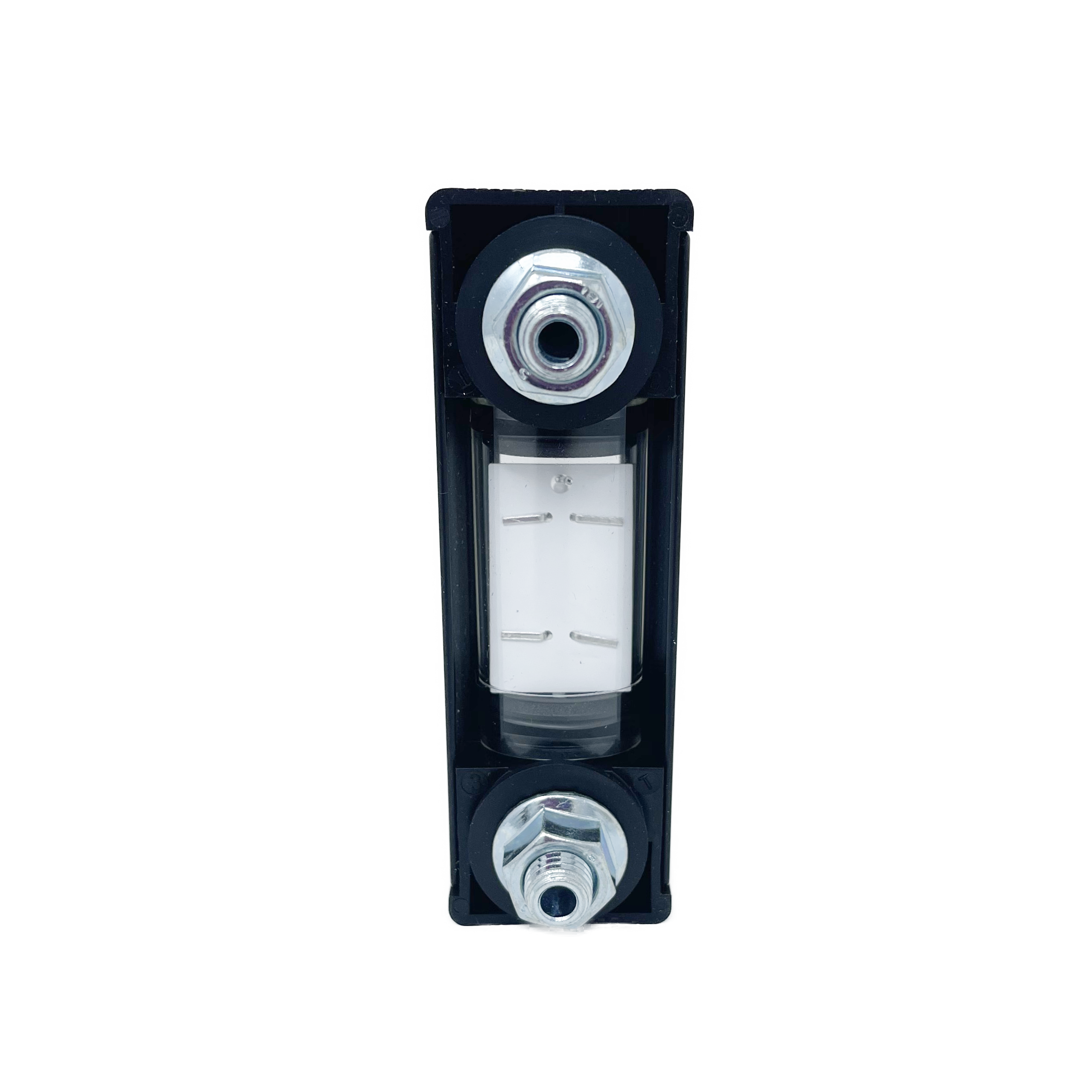 SNA-076-B-N-T-10 : Stauff Level & Temp Gauge, 2.99" Length, Buna, No Logo, With Thermometer, 10mm Bolts