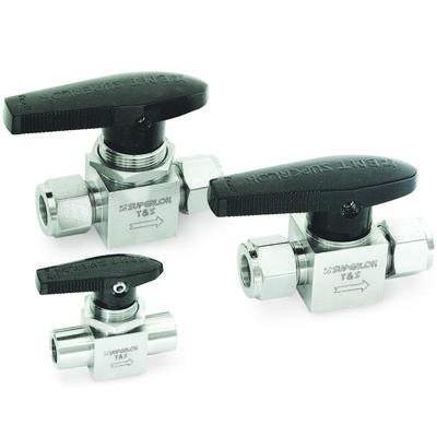 SPV131-MF-4N : Superlok Ball Valve, Plug Valve, 1/4" MNPT X 1/4" FNPT, 3000psi Plug Valve, 316SS